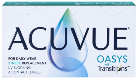 Acuvue Oasys Transitions 1pk - Lentilles Essai - Produit pour lentilles
